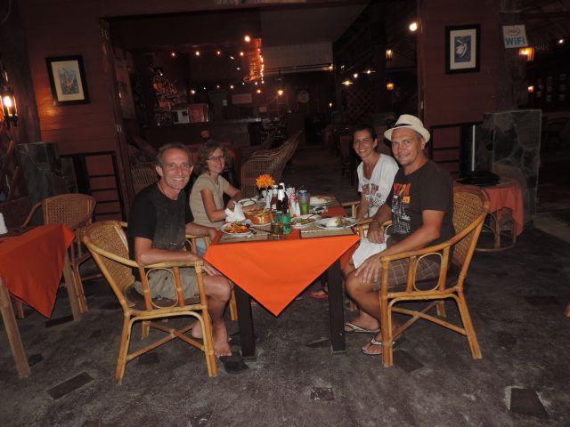 Geburtstagsfeier mit Wolfi und Verena im Thai Restaurant.